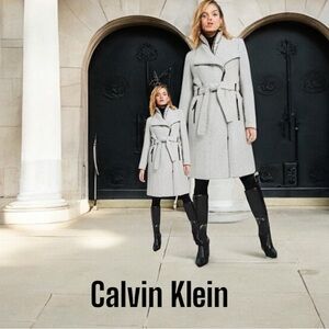 Calvin Klein Women Wrap Coat 🧥 NWOT